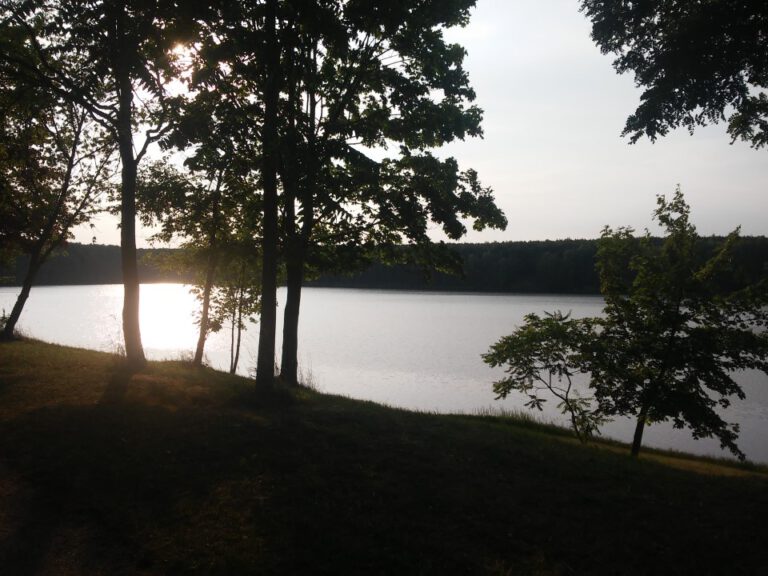 Chilling out at some lake