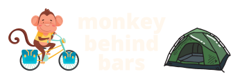 monkey behind bars