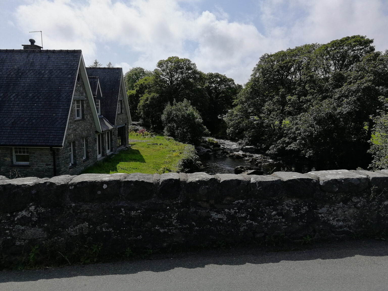 House fitting into the landscape